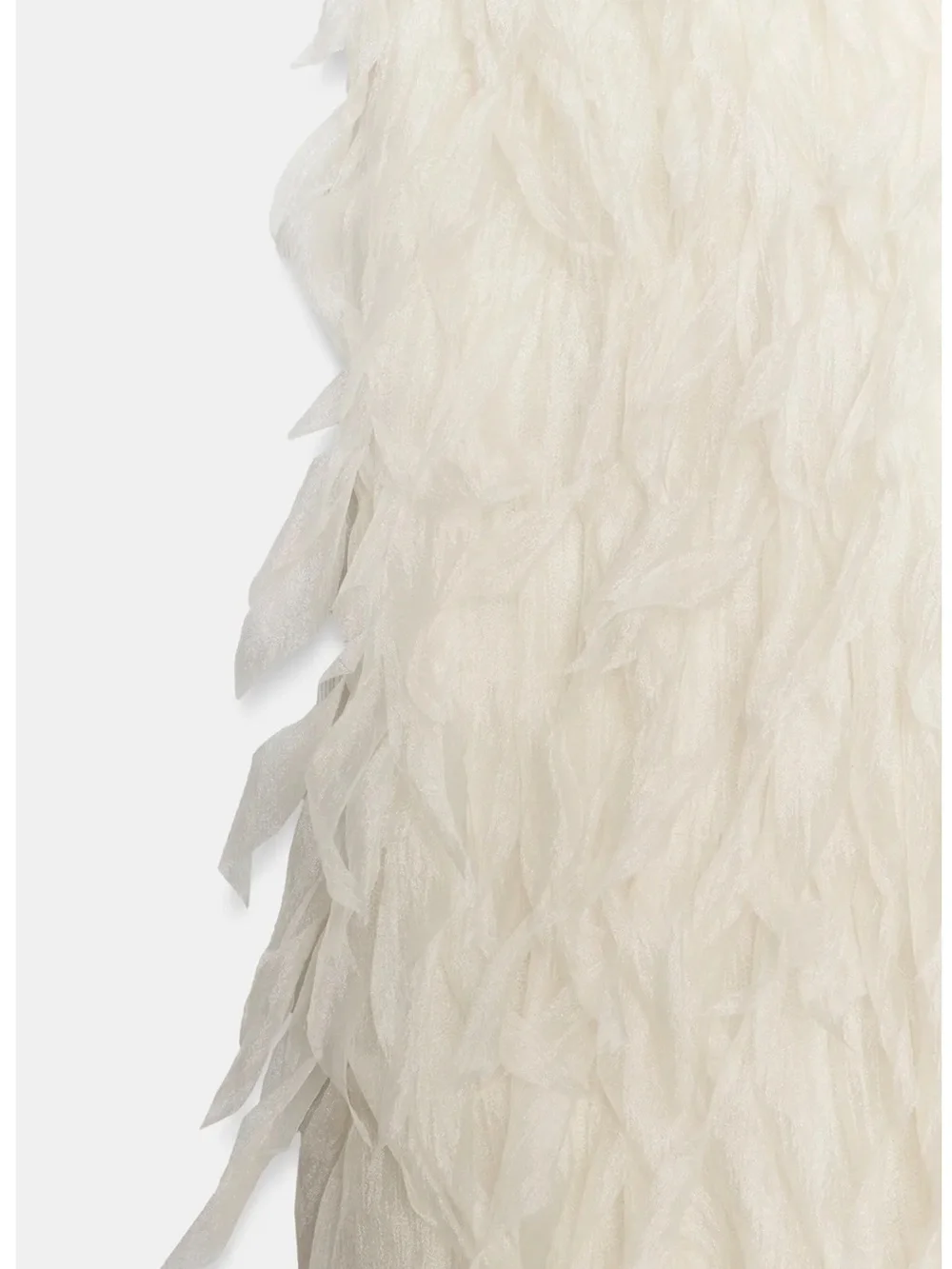 ZARA FEATHER SKIRT ZW COLLECTION LIMITED EDITION